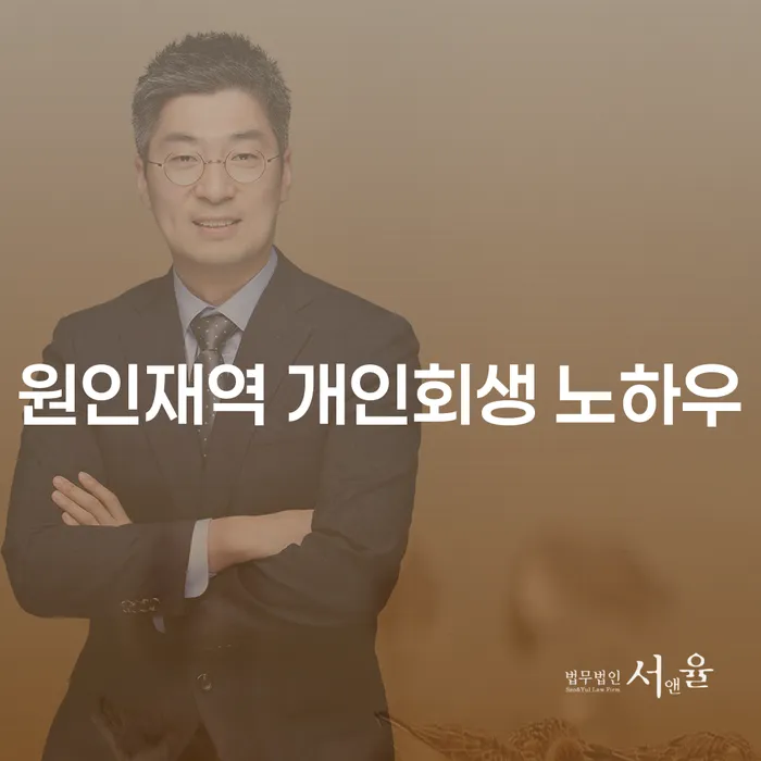 원인재역 개인회생 노하우