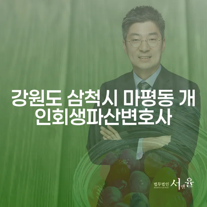 강원도 삼척시 마평동에서 개인회생과 파산, 어떤 선택이 현명할까요?